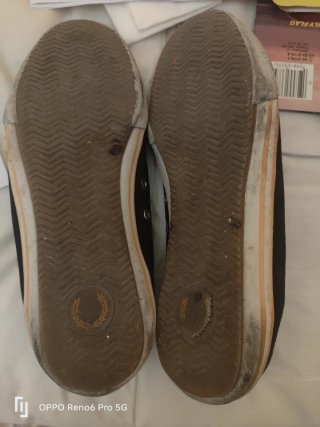 Zapatillas Fred Perry Hombre Negras