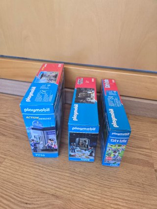 3 Playmobil City Action y City Life