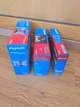 3 Playmobil City Action y City Life