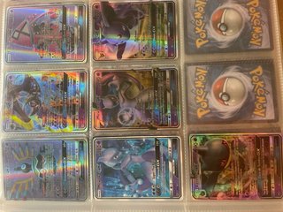 Cartas Pokémon Incineroar GX, Blaziken GX, Mewtwo