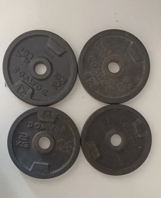 Discos de mancuernas 2kg