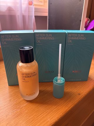 3 Aceites Solares Kiko Milano Brillo