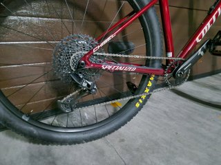 Bicicletta Specialized Chisel Rossa taglia M