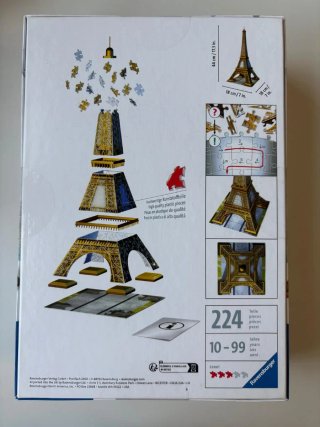 Puzzle 3D Torre Eiffel Ravensburger