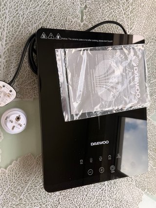 Placa Inducción Portátil Daewoo 2000W