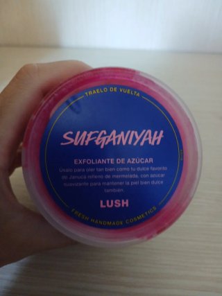 Lush Sufganiyah Esfoliante de Azúcar