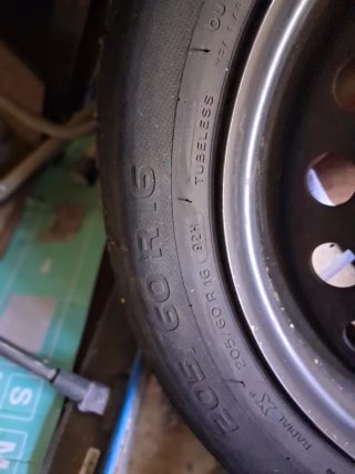 Rueda de repuesto 205/55 R16 91V michelín