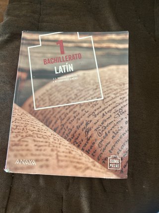 Latín, 1 Bachillerato