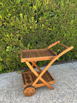 Carrito camarera Teca