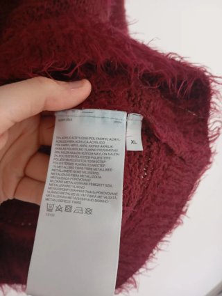 Jersey Yessica Rojo Talla Única
