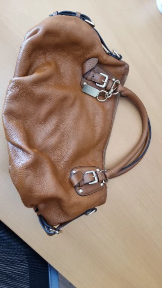 Bolso Prada Marrón Piel