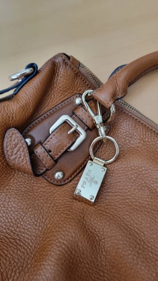 Bolso Prada Marrón Piel