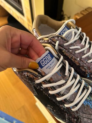 Golden Goose Superstar Lentejuelas Multicolor Tall