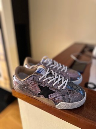 Golden Goose Superstar Lentejuelas Multicolor Tall