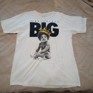 Camiseta Notorious BIG Bebé Corona Dorada