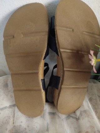 Sandalias Yokono Mujer Negro/Marrón