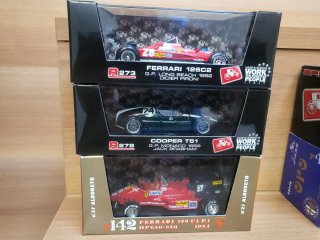 8 Modellini Auto da Collezione