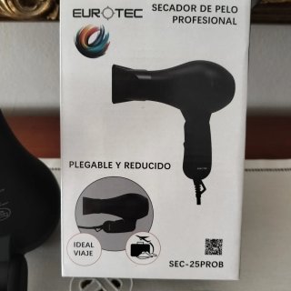 Secador de pelo plegable EUROTEC