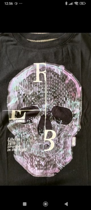 Camiseta Liberto Calavera 12 años