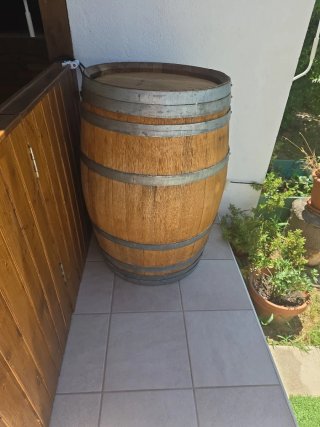 Barrica de vino de madera