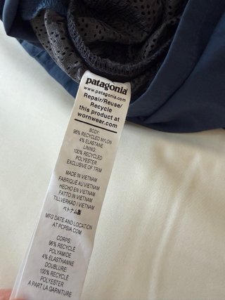 Traje de baño Patagonia hombre azul marino
