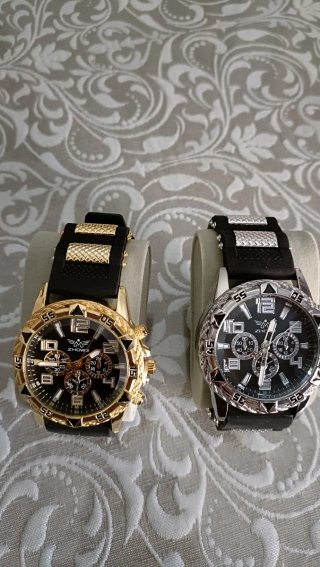 Relojes ZHOW Hombre Oro y Plata