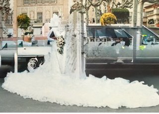 Vestido de Novia Chantillí y Pedrería