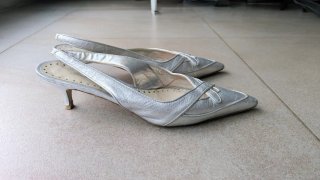 Zapatos Bimba y Lola Plateados