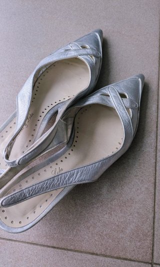 Zapatos Bimba y Lola Plateados
