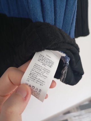 Camiseta manga larga bloques color XXXL