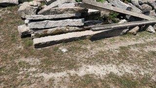 Las piedra para columnas y vigas