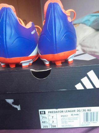 Zapatillas Adidas Predator Morado Naranja