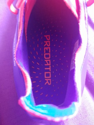 Zapatillas Adidas Predator Morado Naranja