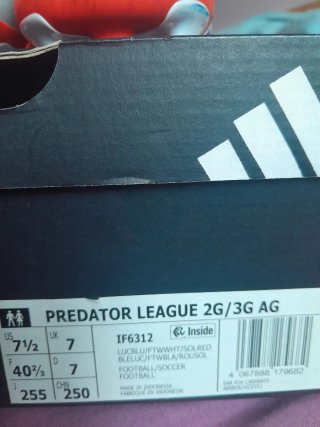 Zapatillas Adidas Predator Morado Naranja