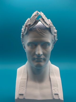 Busto Napoleone 3D - Altezza 20cm