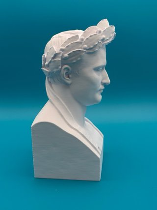 Busto Napoleone 3D - Altezza 20cm