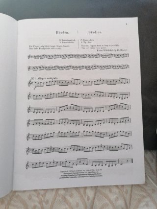 Libro Wohlfahrt I y II Violin