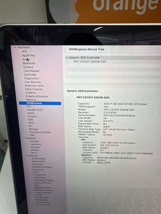 MacBook Pro Retina 15 2015 16/512GB intel core i7