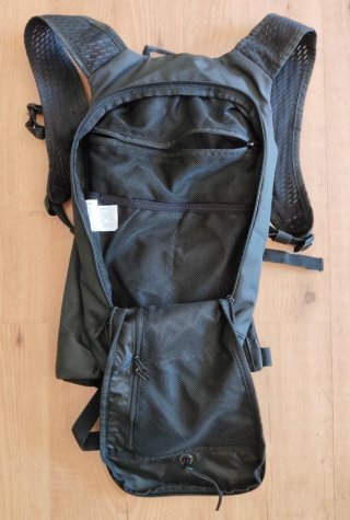 Mochila hidratación Rockrider MTB 7l/2l Negra