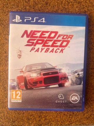 PS4 Need for Speed Payback Juego Carreras