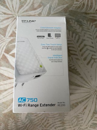 Repetidor Wifi TP-Link RE200 AC750 Blanco