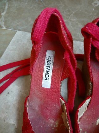 Alpargatas Castañer Rojas