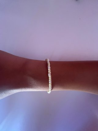 Lote de 2 pulseras hechas a mano con cuentas