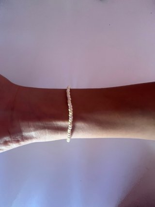 Lote de 2 pulseras hechas a mano con cuentas