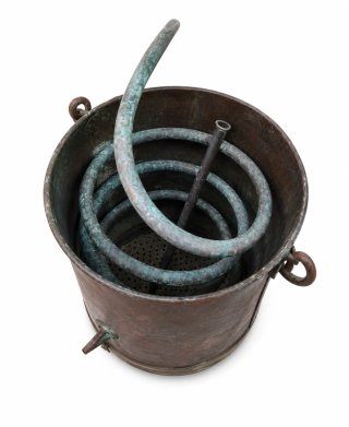Alambique Antiguo Cobre Macizo