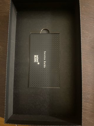 Cartera Montblanc Negra Larga