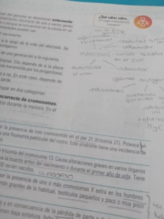 Biología y geología, 4 ESO.