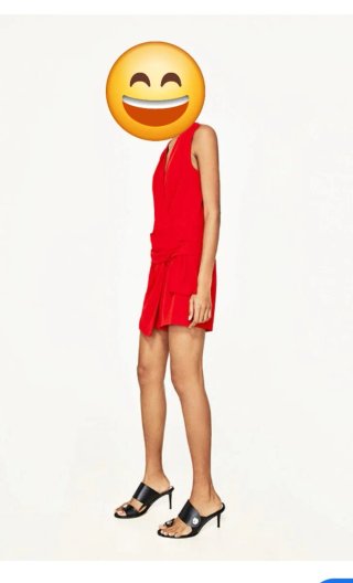 Mono rojo Zara Talla M