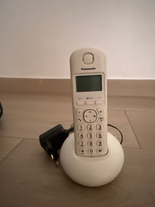 Teléfono Panasonic Blanco