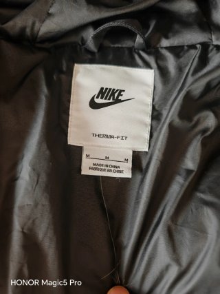 Giubbotto Nike Therma-FIT Oversize Nero